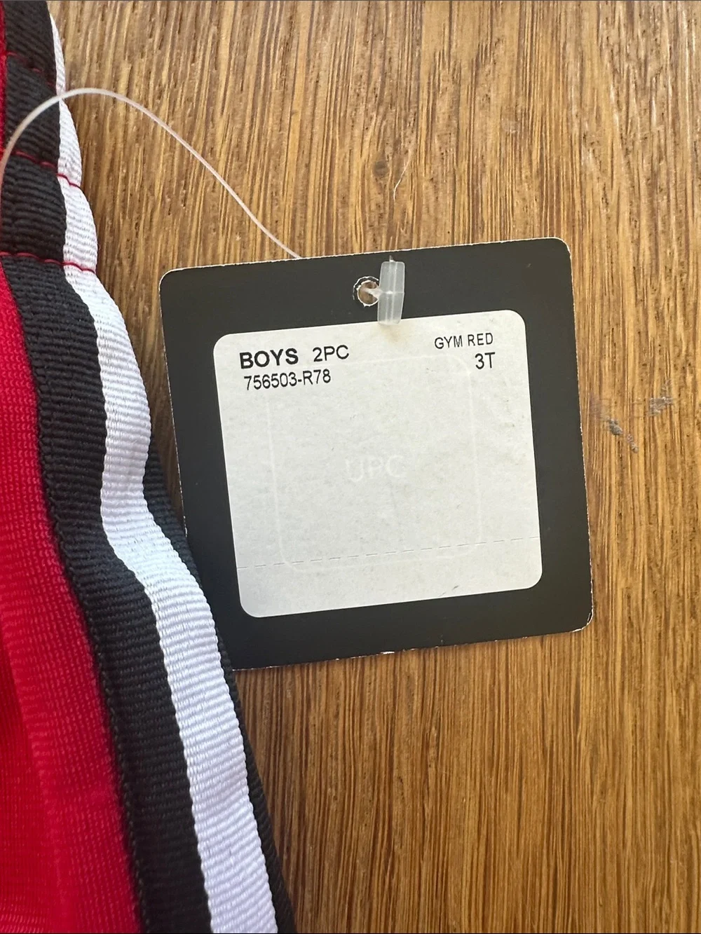 Nike Red and Black Kids Matching Tracksuit Set - Picture 2 of 7